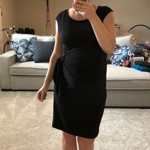🤰🏼Black Maternity waist-Tie Dress